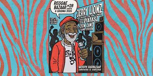 Special Reggae Bazaar vol. 28 | JERRY LIONZ | PI\u0104TASZ (Tribe84)