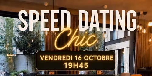 Speed dating chic\u2728 R\u00e9partition par tranches d'\u00e2ge