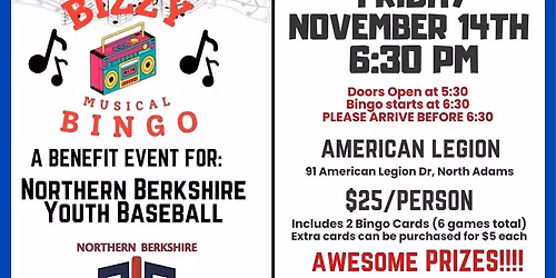 NBYB MUSICAL BINGO \ud83c\udfb6