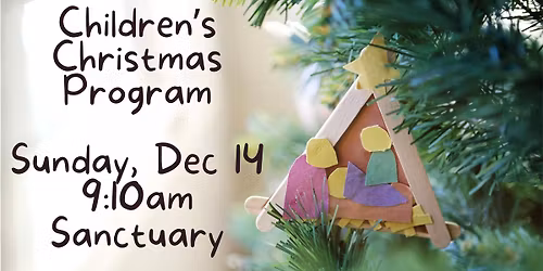 Children's Christmas Program