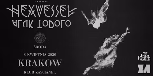 Hexvessel + Aluk Todolo + BaarRa | 08\/04\/2026 | Krak\u00f3w, Klub Za\u015bcianek