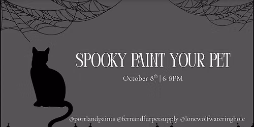 Spooky Paint Your Pet