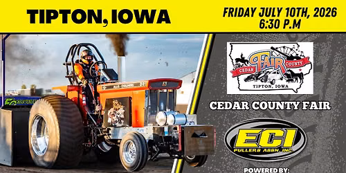 Cedar County Fair ECIPA Truck & Tractor Pull 2026