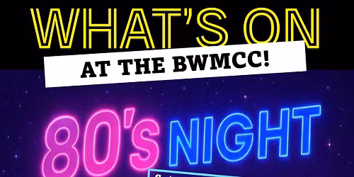 DJ Martin C (80's Night)
