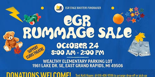 EGR Rummage Sale