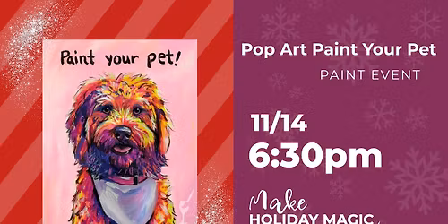 Colorful Pop Art Paint Your Pet