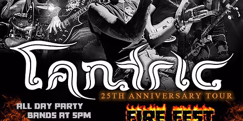 TANTRIC - 25th Anniversary Tour - FREE SHOW!