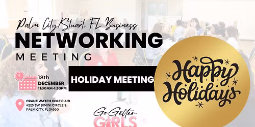 Palm City\/Stuart, FL Chapter - Holiday Meeting 