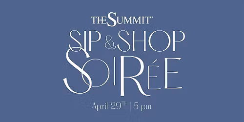 Men's Fashion Week: Sip and Shop Soir\u00e9e