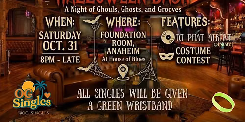 OC Singles Halloween Bash