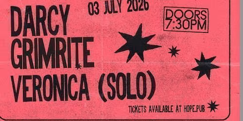 Ones 2 Watch: Darcy + Grimrite + Veronica (solo)