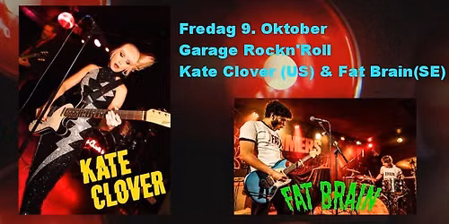 Middle Ear's 5 \u00e5rs Fest, Feat. Kate Clover(US), Fat Brain(SE), Sam Snitchy(CH), SAJABB(DK)