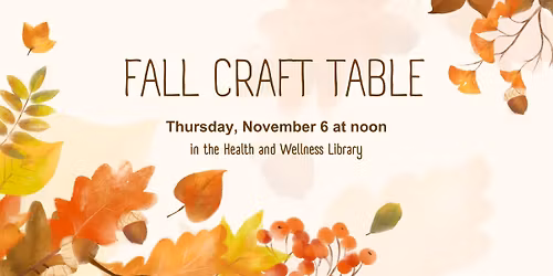 Fall Craft Table