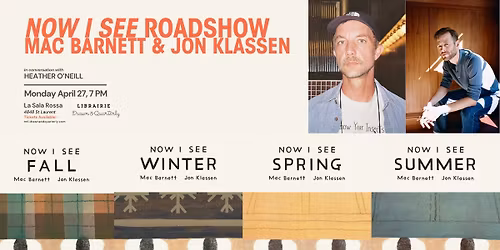 The Now I See Roadshow with Mac Barnett & Jon Klassen