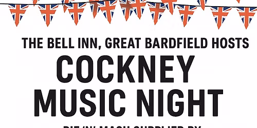 Cockney Music & Pie Mash Night