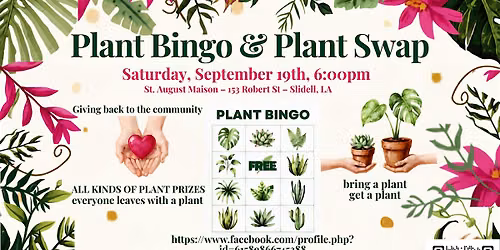 Plant Bingo & Plant Swap