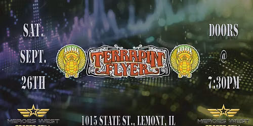 Terrapin Flyer Performs LIVE at Heroes West Lemont