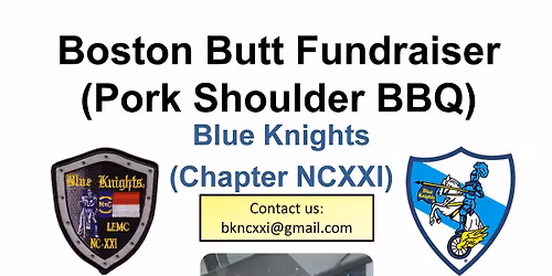 Boston Butt Sale Fundraising