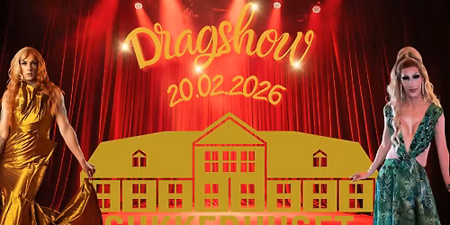 Dragshow p\u00e5 Sukkerhuset med Brittany Fierce & Morticia Statbetch