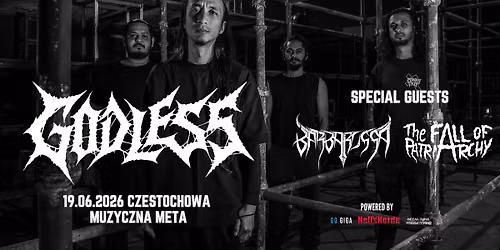 Godless + Barbarossa + The Fall Of Patriarchy \/ 19.06.2026, Cz\u0119stochowa