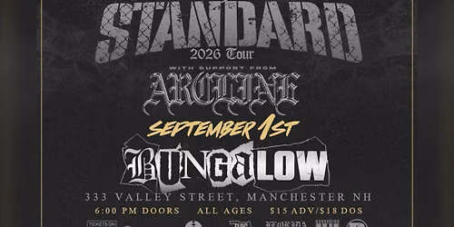 SOUTHPAW & ARCLINE, "The Standard" 2026 Tour