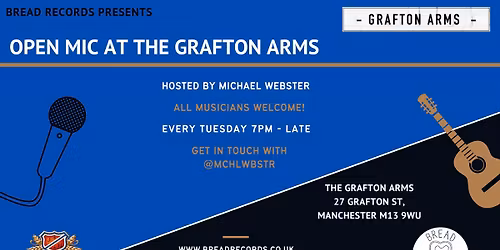 Open Mic at The Grafton Arms!