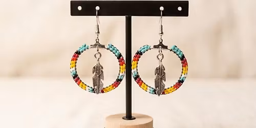 Beaded Hoop Earring Workshop
