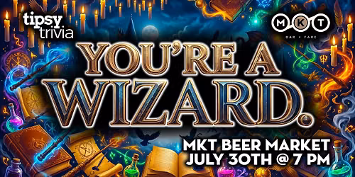 Edmonton: MKT Beer Market - Harry Potter Movies Trivia Night - Jul 30, 7pm