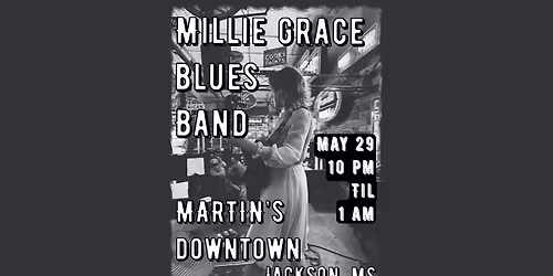Millie Grace Blues Band Live at Martin's Downtown