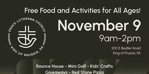 Free Peace 60 Years Community Celebration! Free Food - UMACC Service Project - Kids' Activities