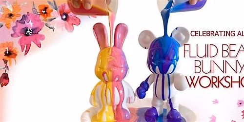 Mothers Day: Fluid Bear & Bunny Paint Workshop