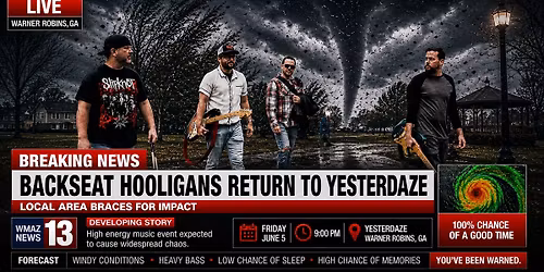 Backseat Hooligans Return to Yesterdaze