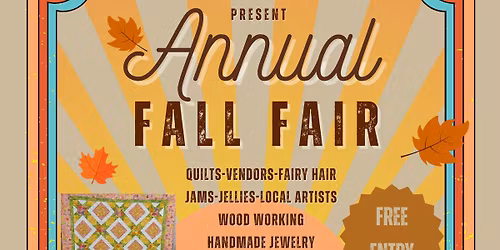 ANNUAL FALL FAIR presented by the Rockingham County Cooperative Extension Volunteers
