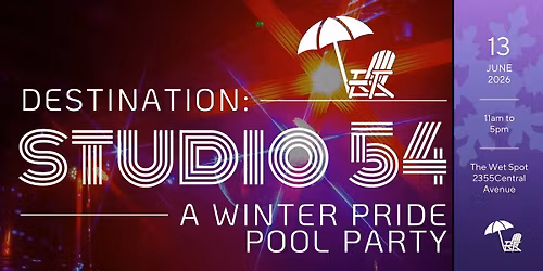 Destination: Studio 54 | A Winter Pride Pool Party