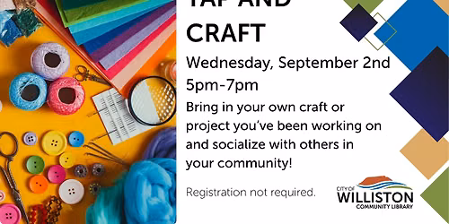 Yap and Craft - September 2nd