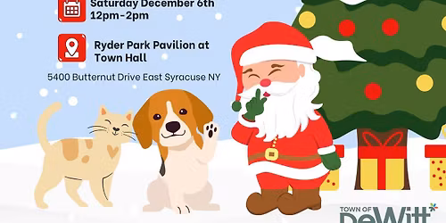 Santa\u2019s Furry Friends Photo Day!