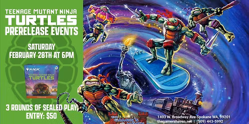 Teenage Mutant Ninja Turtles MTG Prerelease