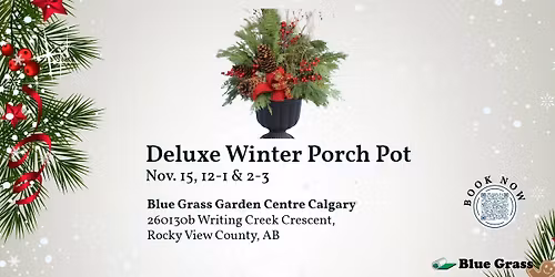 Deluxe Winter Porch Pot Workshop