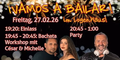 \u00a1Vamos a Bailar! Im Logenhaus