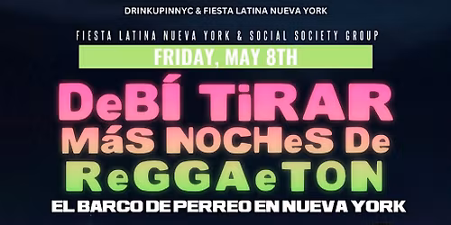 Reggaeton Yacht Party on The Hudson | Fiesta Latina NYC Boat Series