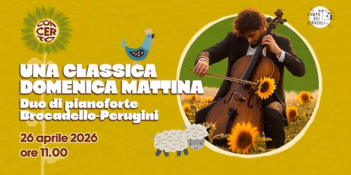 UNA CLASSICA DOMENICA MATTINA -  Duo di pianoforte Brocadello-Perugini