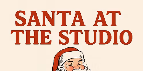 Santa at the studio \ud83c\udf85 