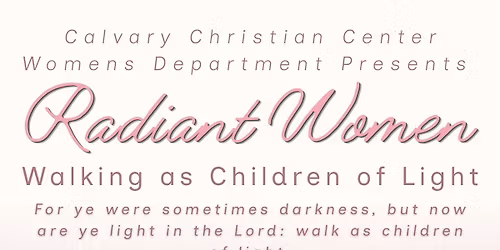 Radiant Women Seminar