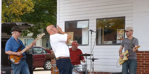 Mark Shanahan & Small Blind Johnny at Verona Hometown Days!