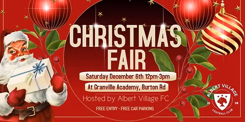 AVFC Christmas Fair