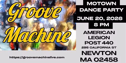 Groove Machine  -  Motown Dance Party