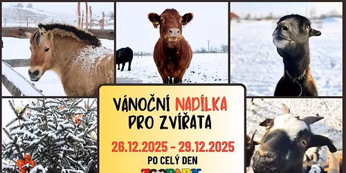 V\u00c1NO\u010cN\u00cd NAD\u00cdLKA PRO ZV\u00cd\u0158\u00c1TKA V ZEL\u010c\u00cdN\u011a