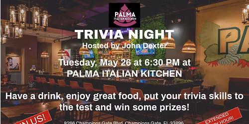 TRIVIA NIGHT!