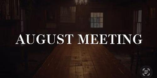 August Club Meeting 