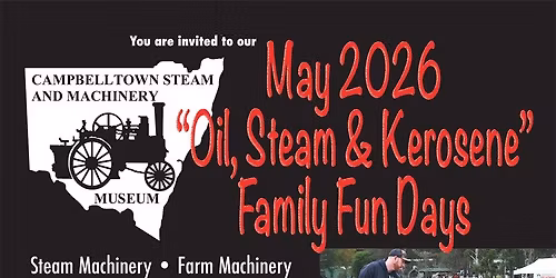 Cyclekarts at Campbelltown Steam and Machinery Museum Open Day